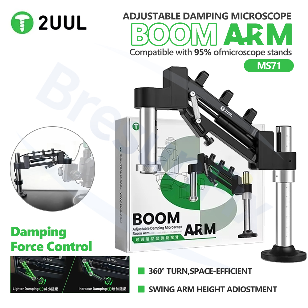 Electronics Repair Tools - 2UUL MS71 Adjustable Damping Microscope Swing