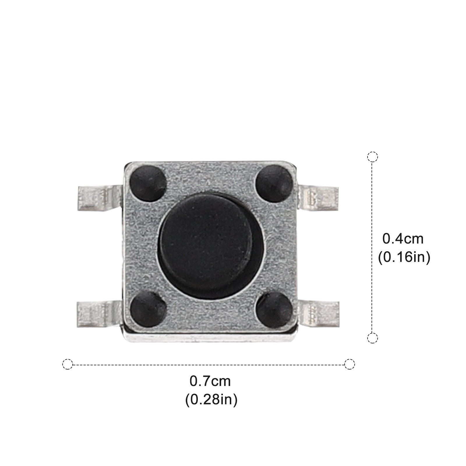 100Pcs Tactile Momentary Push  - Electronics Repair In Usa ulasan dan harga
