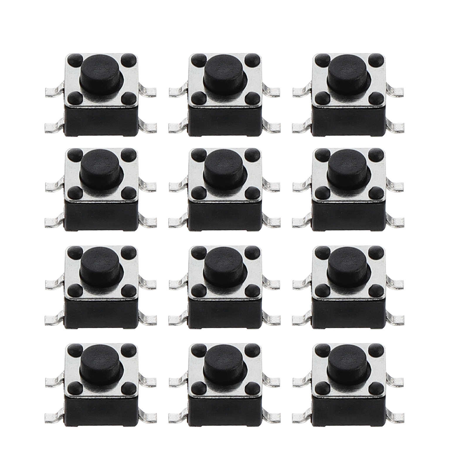 100Pcs Tactile Momentary Push  - Electronics Repair In Usa ulasan dan harga