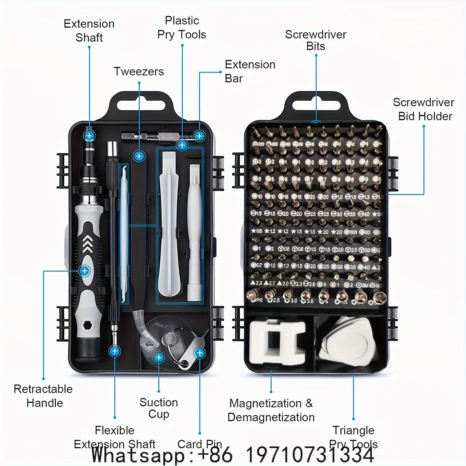 Magnetic Precision Screwdriver - Electronics Repair Tools ulasan dan harga