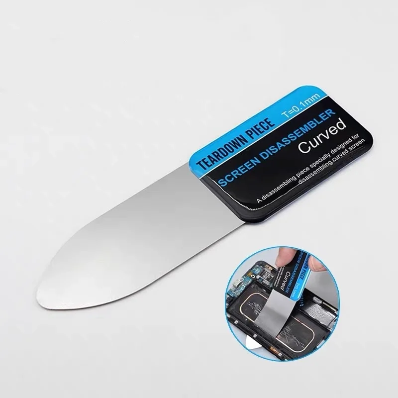 Steel Metal Mobile Phone Curve - Phone Opening Tool ulasan dan harga
