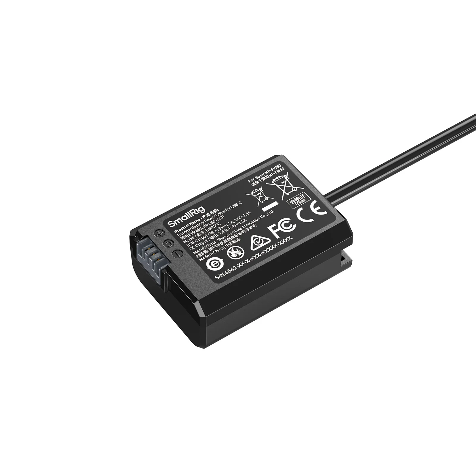SmallRig 6542 USB-C Dummy Batt - Sony Camera Zv-E10 ulasan dan harga